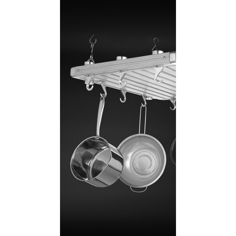 MasterClass Hanging Pot Rack & Reviews Wayfair.co.uk